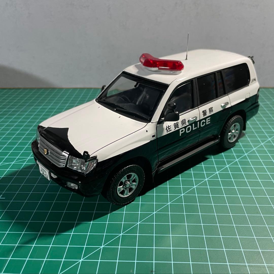 フジミ 1/24 トヨタ ランドクルーザー ランクル パトカー　完成品②
