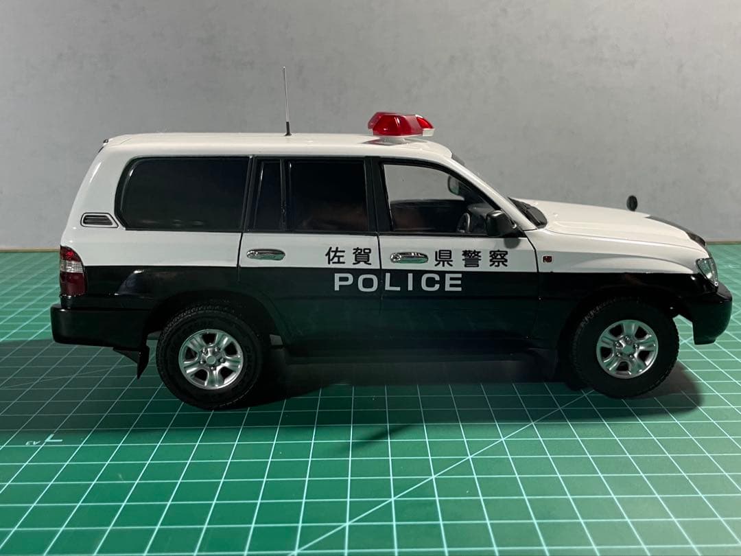 フジミ 1/24 トヨタ ランドクルーザー ランクル パトカー　完成品②