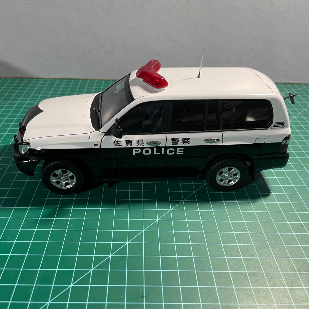 フジミ 1/24 トヨタ ランドクルーザー ランクル パトカー　完成品②