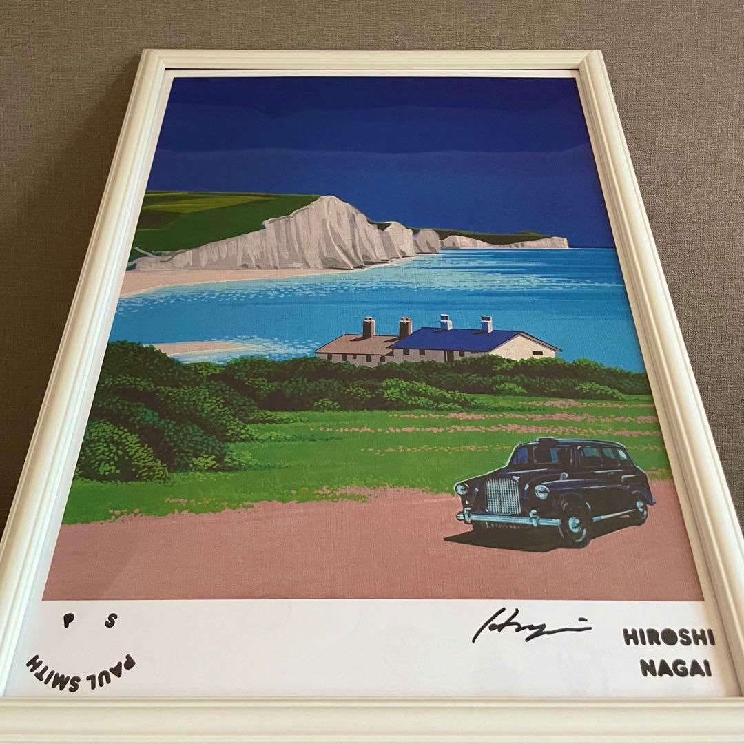 Paul Smith 永井博 直筆サイン入り ポスター 描き下ろし 数量限定