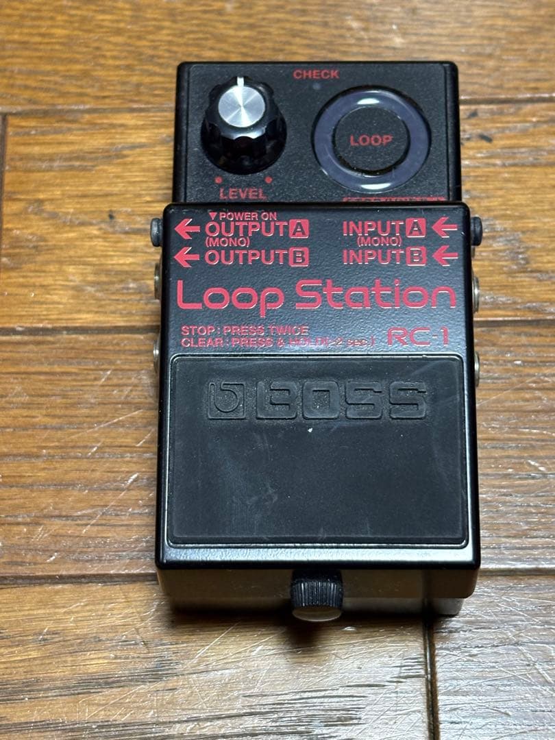 BOSS RC-1 BK ルーパー 限定カラー