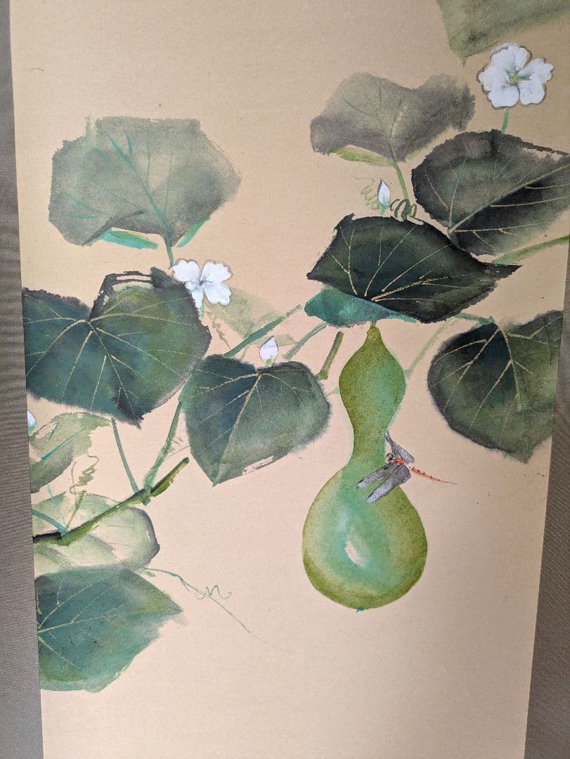 ［美品］瓢箪 ひょうたん 掛軸