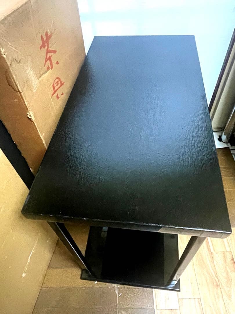 茶道具　茶棚　木製　名園真台子　未使用新品