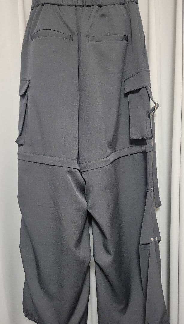 HARE 2WAYメタルカーゴパンツ グレー
