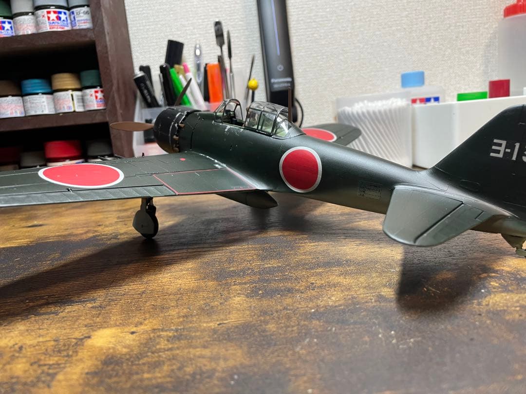 【s】ハセガワ 1/32零戦52型完成品