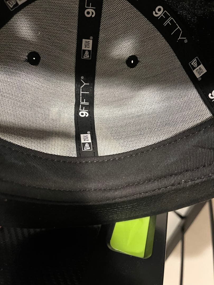 バナナマン　帽子　グリーンストライプ＆ゴールド文字　まとめ　キャップ　バ帽