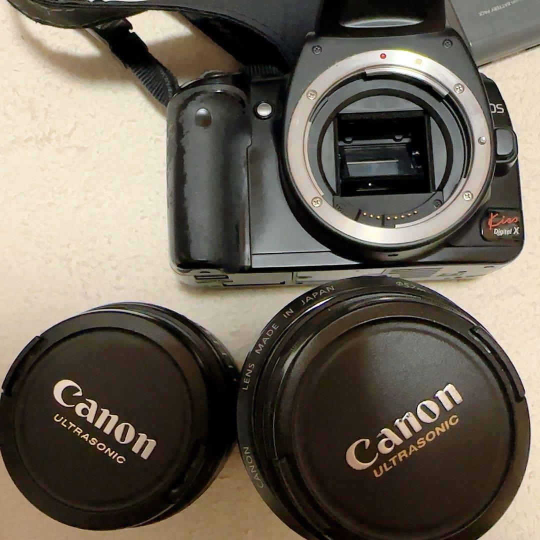 多*氏様 Canon kiss Xレンズキット人気機種　一眼レフ　望遠レンズ付き