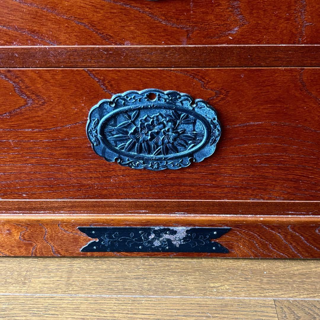 【希少】福島民芸 民芸家具　箪笥　和箪笥　整理タンス　アンティーク　けやき