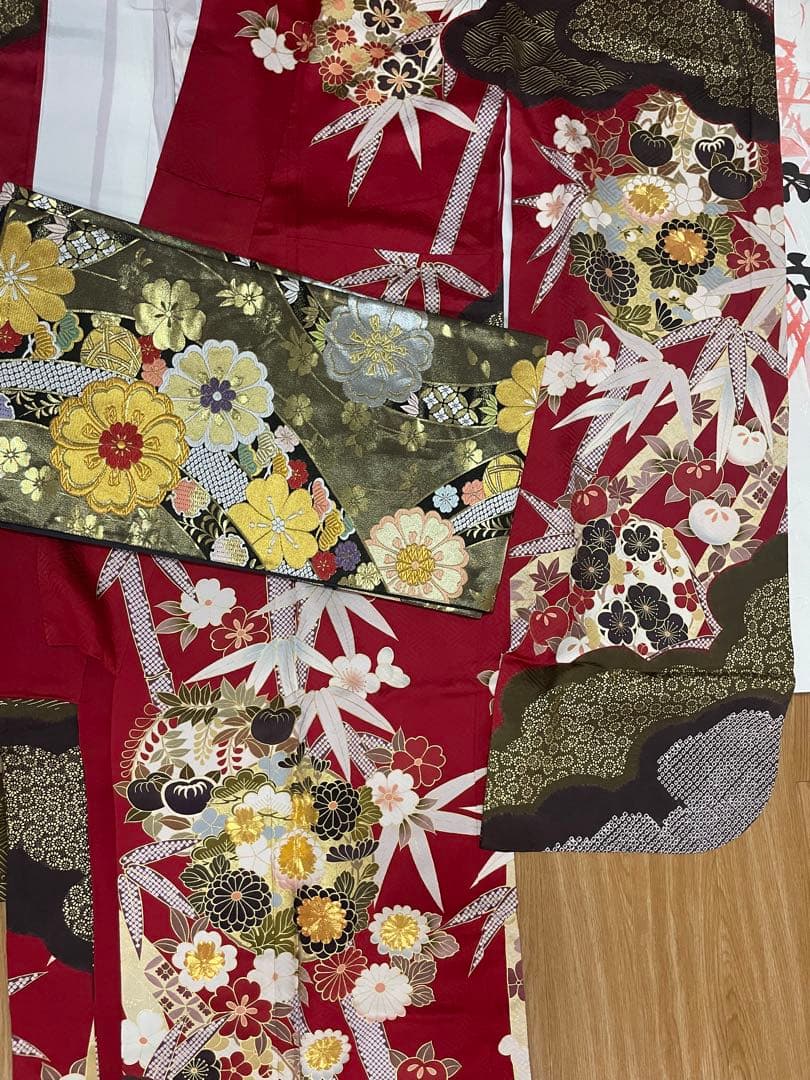 成人式✴︎卒業式　振袖帯２点セット