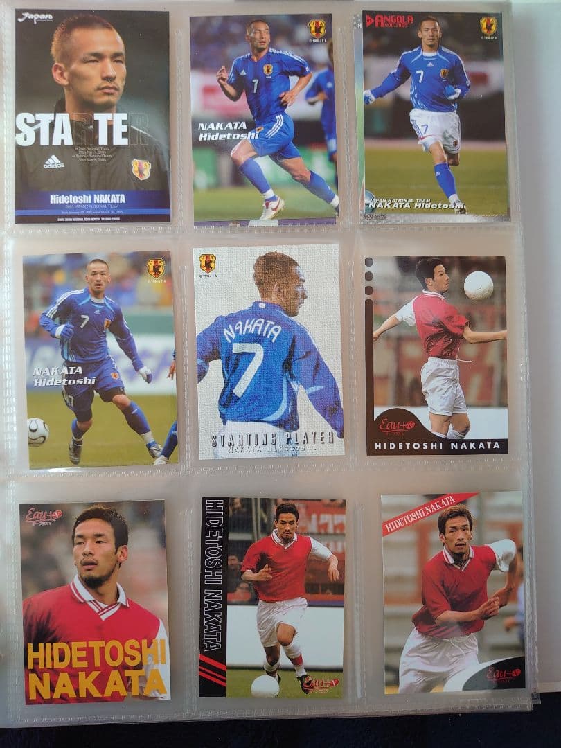 中田英寿 カード セット