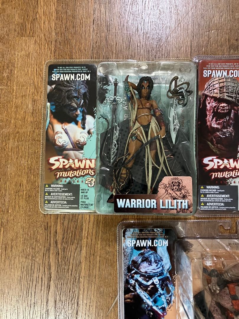 未開封 Spawn mutaions 23 スポーン フィギュアセット 5体