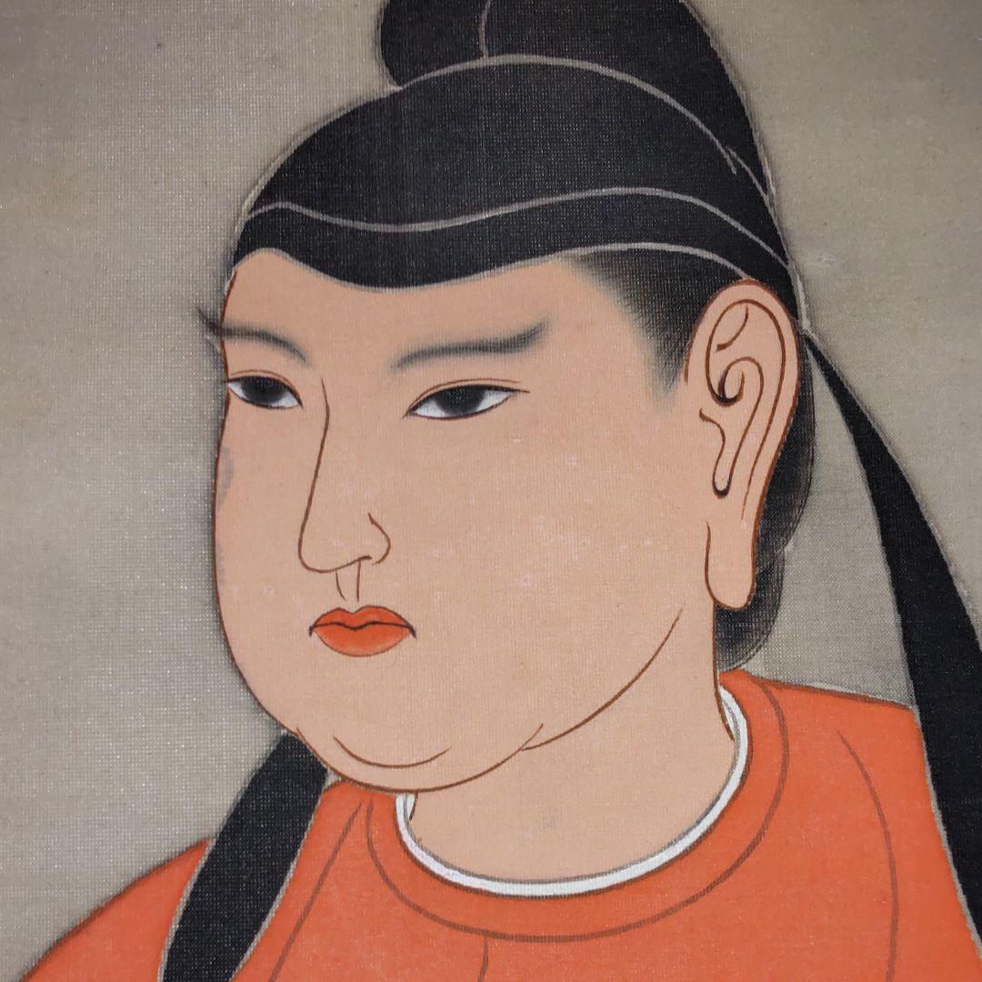 聖徳太子図‐水上真境筆