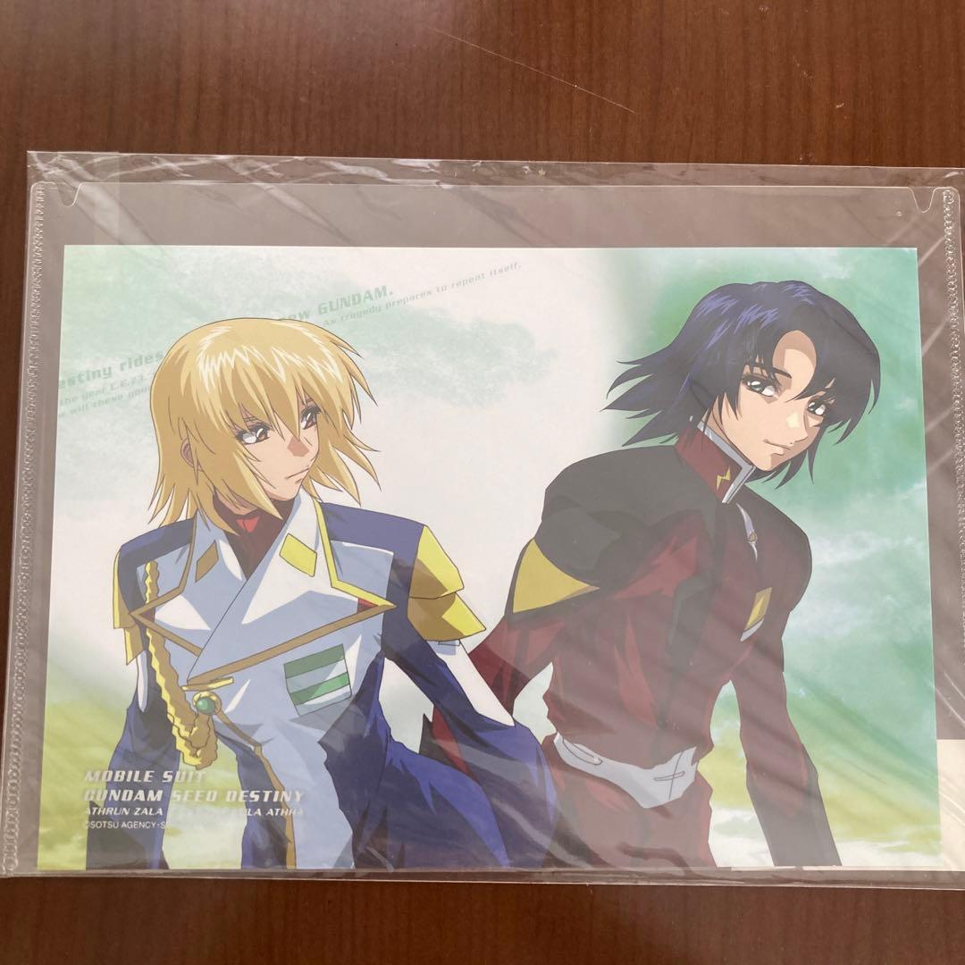 アスカガ　アスラン　カガリ　ガンダムseed クリアファイル　クリアカード