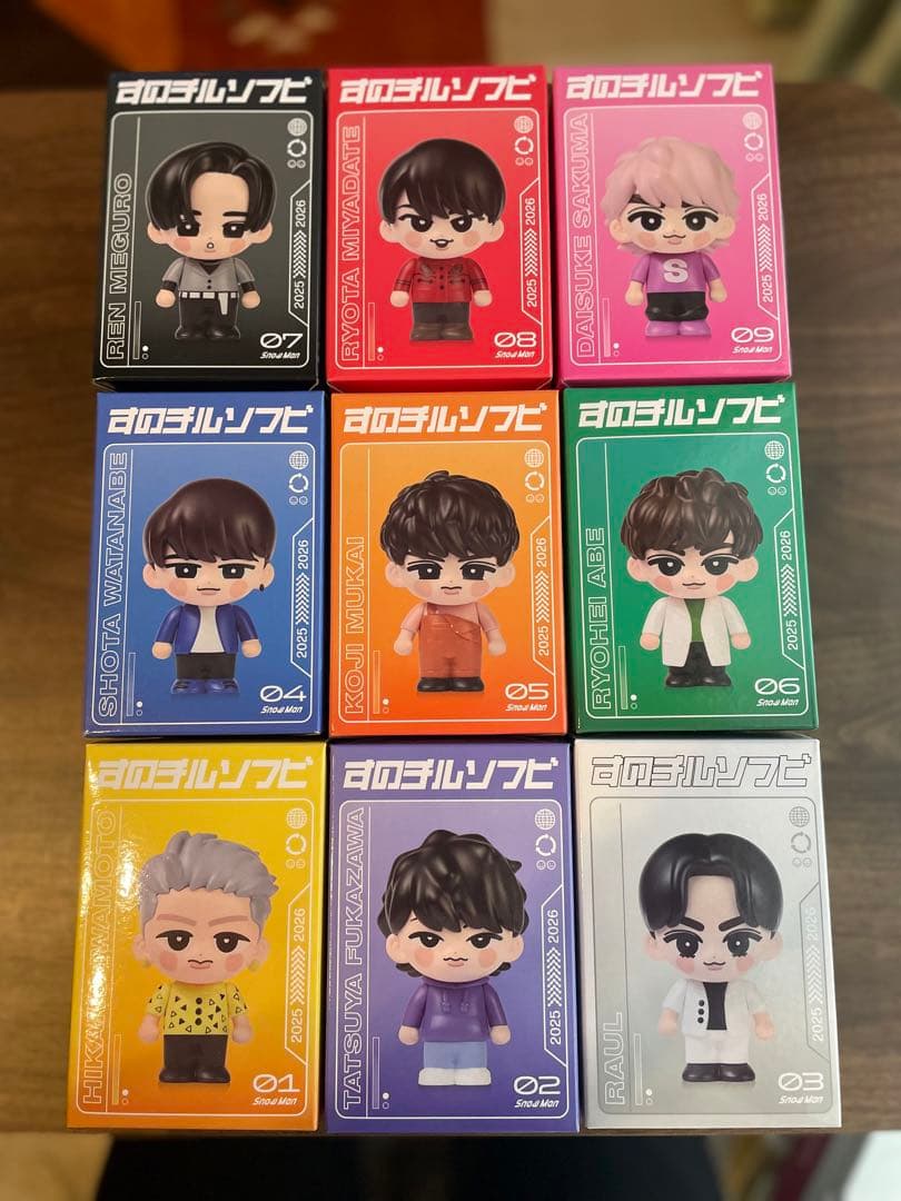  Man ON ソフビ 全9種セット