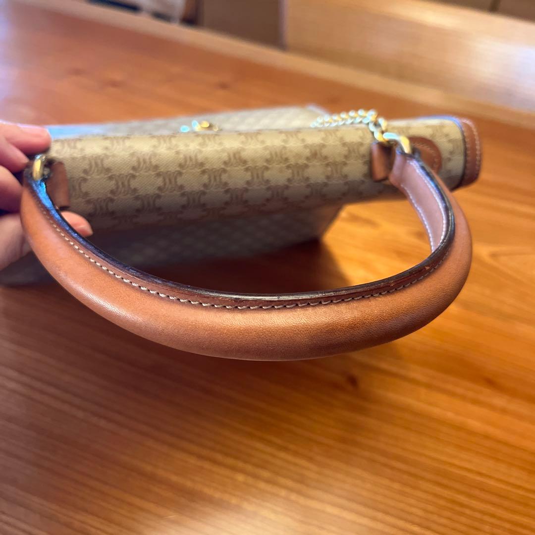 セリーヌ CELINE マカダム柄 ハンドバッグ