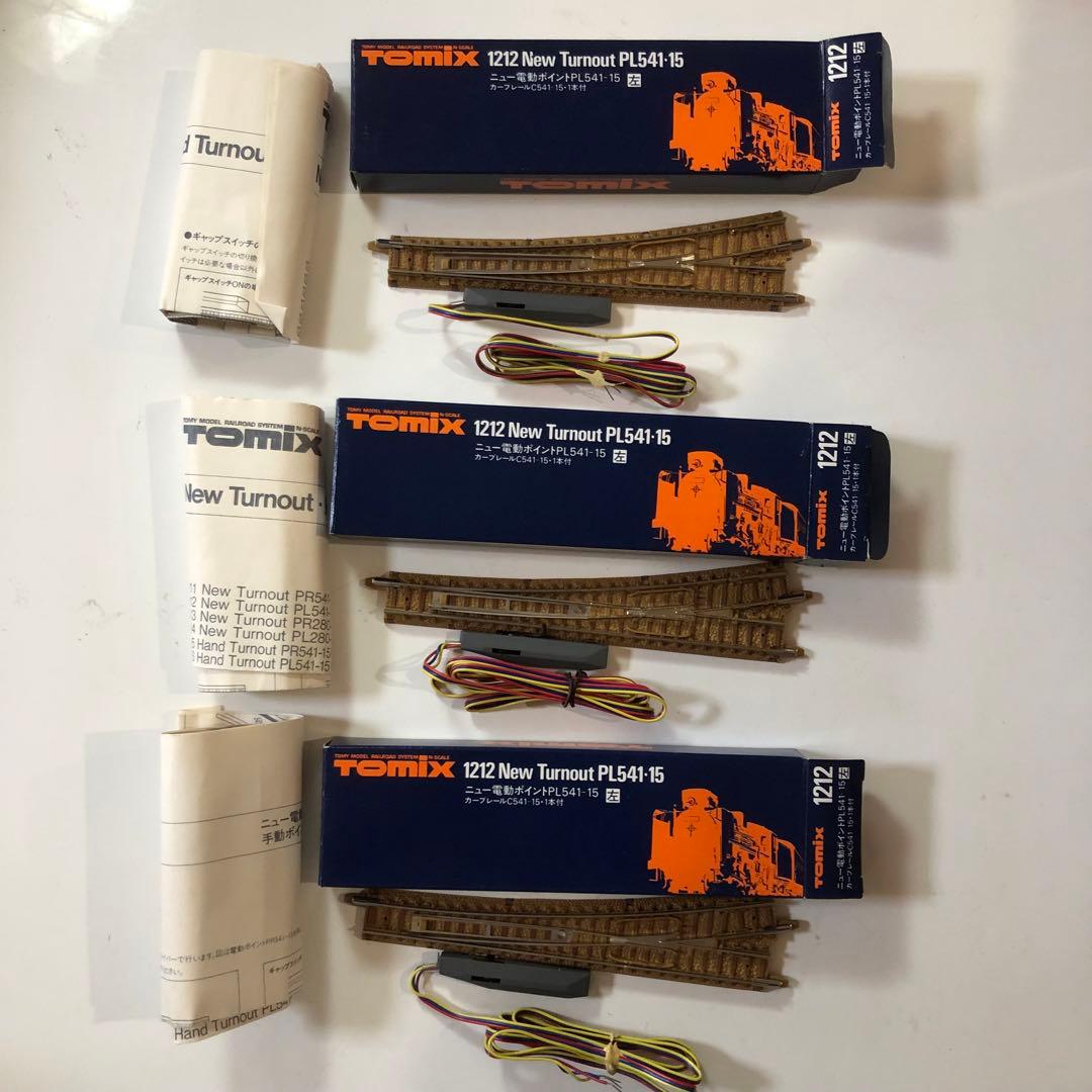 TOMIX Nゲージ ニュー電動ポイントPR541-15