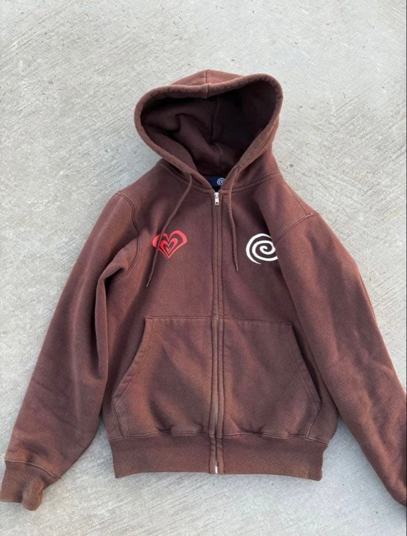 ナ*ン様 SOL soonerorlater Zip Hoodie Brown