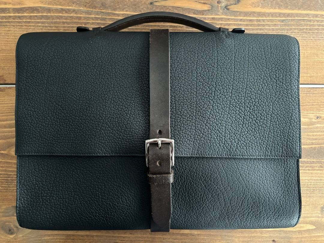 エルメスHERMES エトリヴィエール ブラックダークブラウンBon Vieux