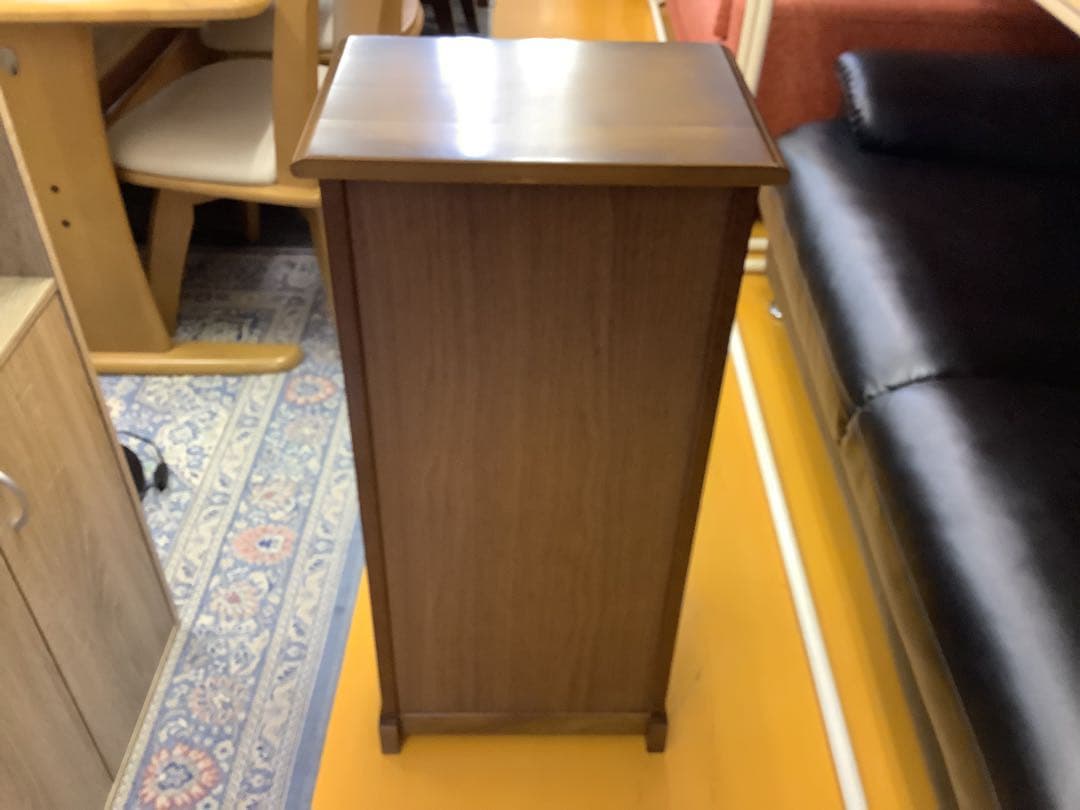 カリモク　コロニアル電話台/FAX台　アンティーク家具