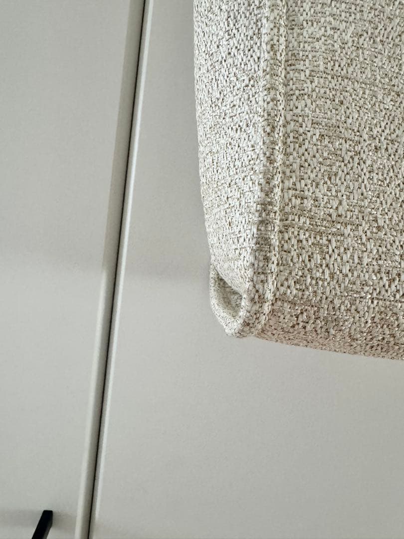 シャネル　CHANEL ドーヴィル チェーンショルダーバッグ ラフィア系天然素材