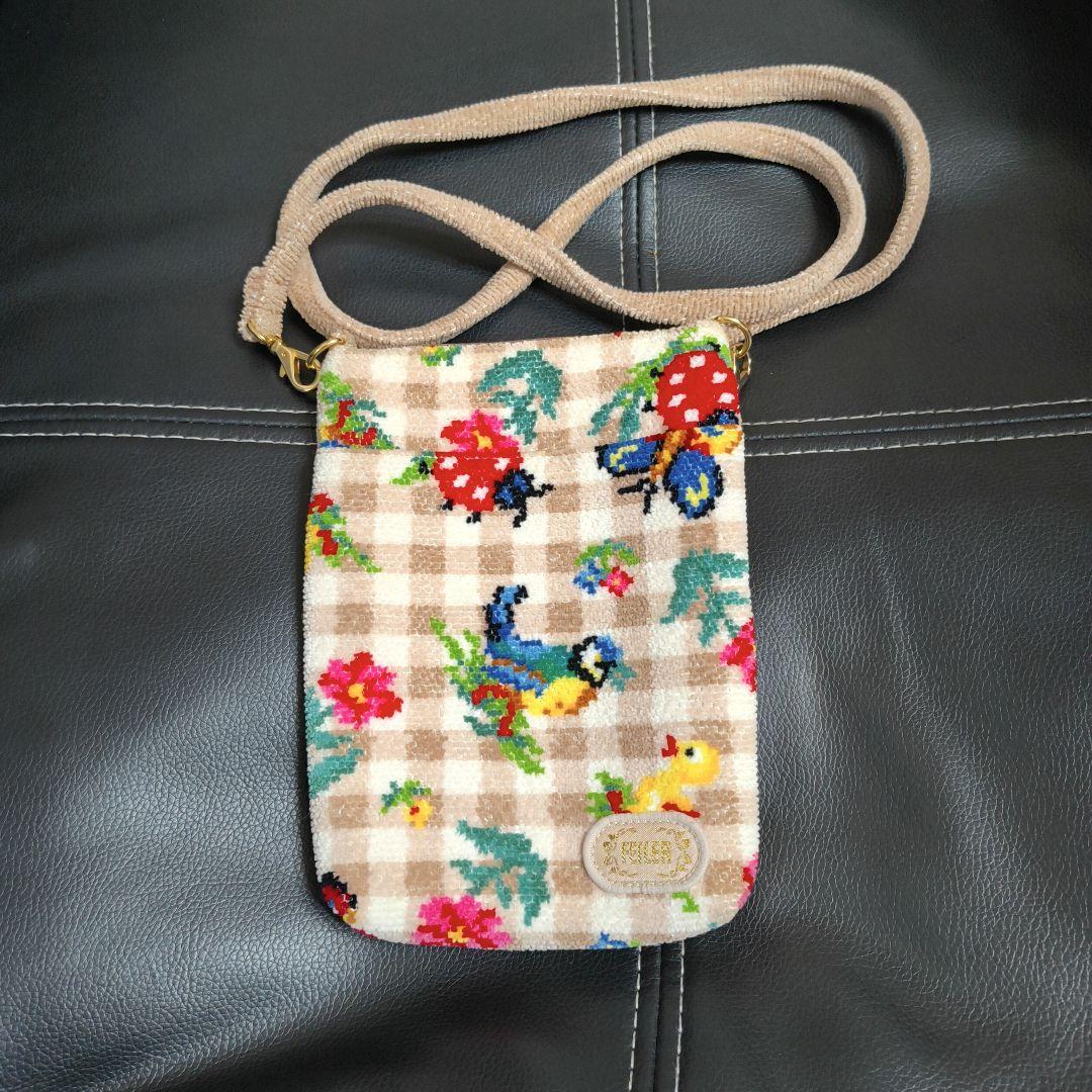 フェイラー ハイジチェック ショルダーバッグ スマホショルダー