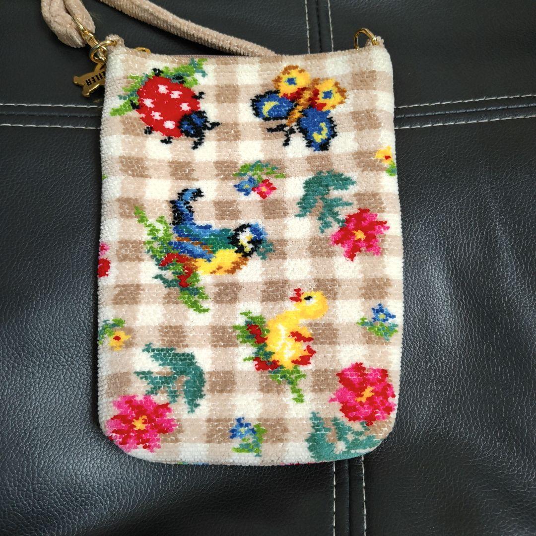 フェイラー ハイジチェック ショルダーバッグ スマホショルダー