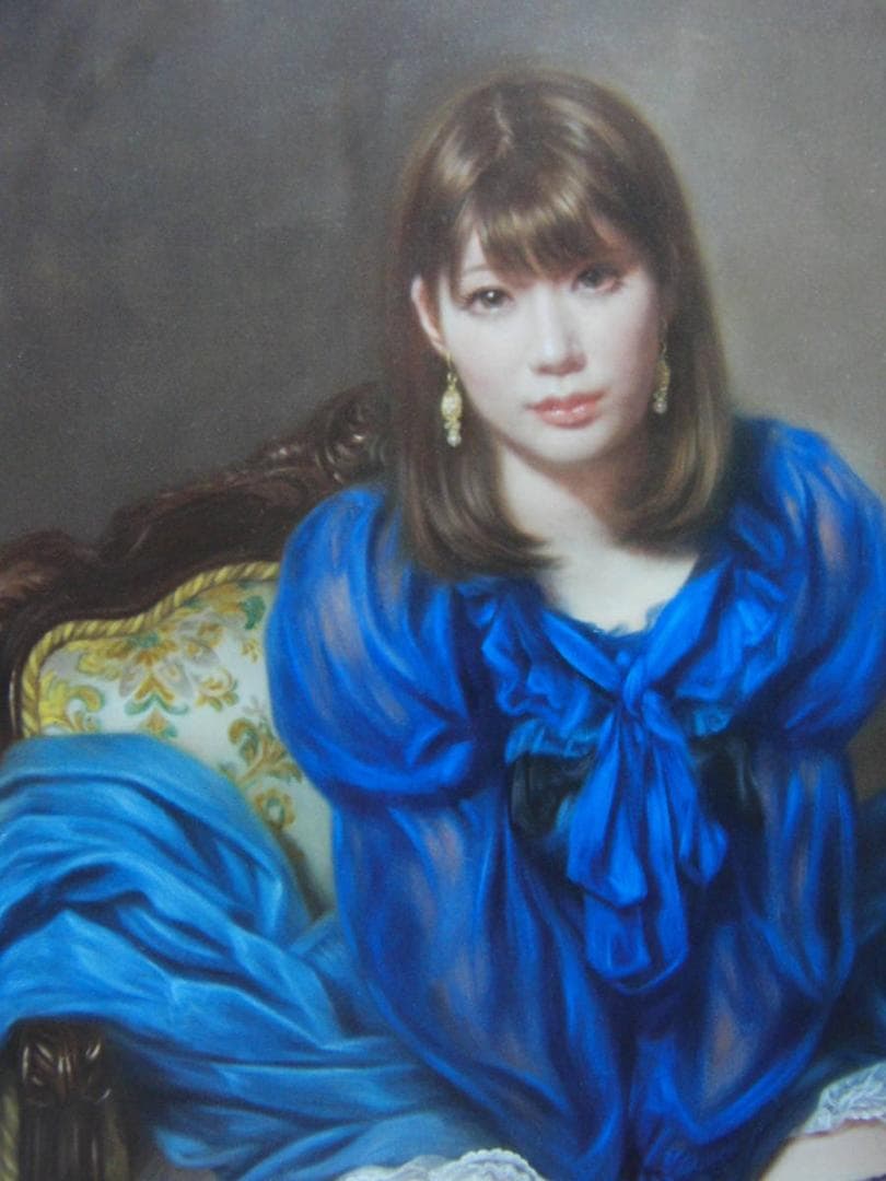 三嶋 哲也　「Blue-Temptations」、厳選、希少画集・額装画