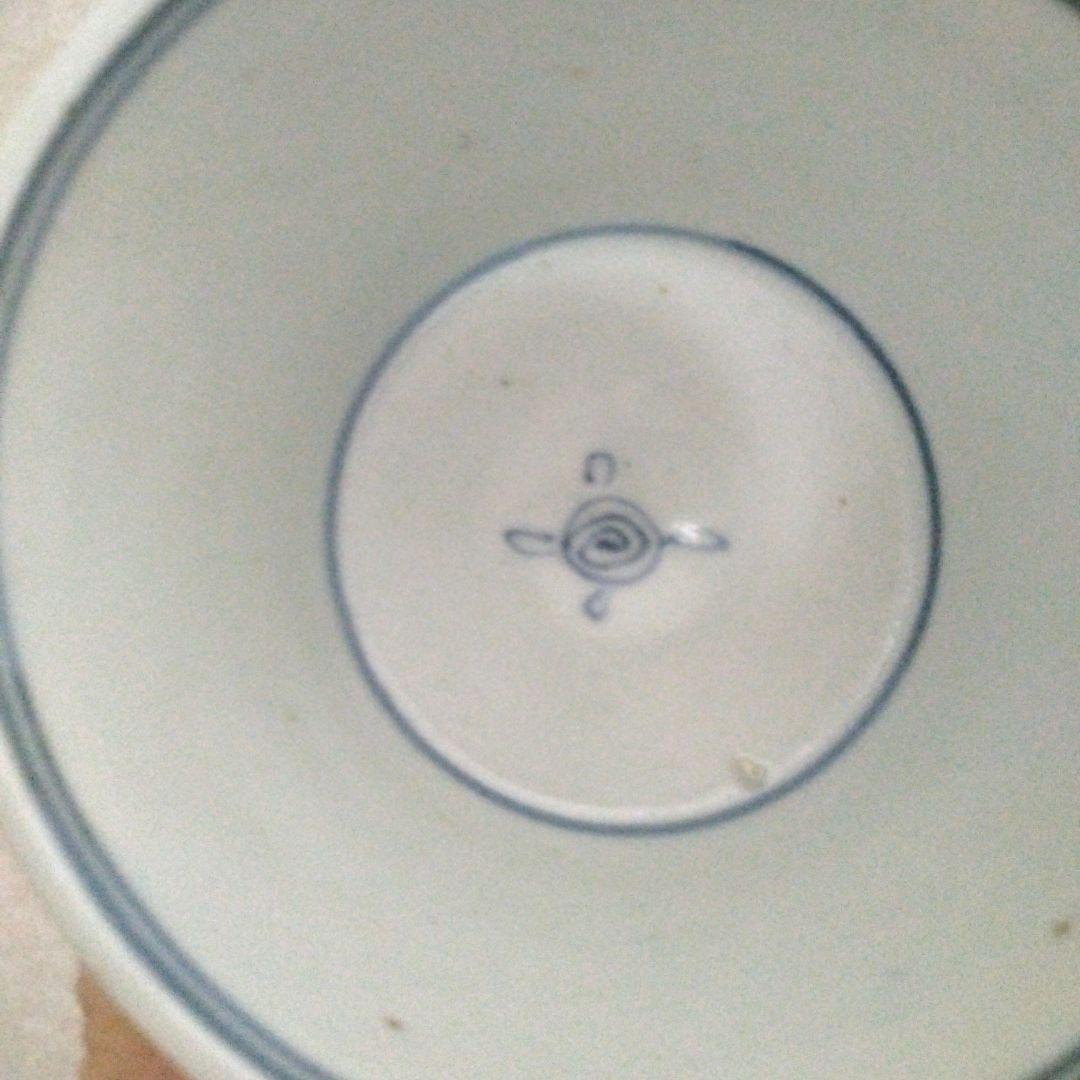 古伊万里染付花文猪口江戸時代