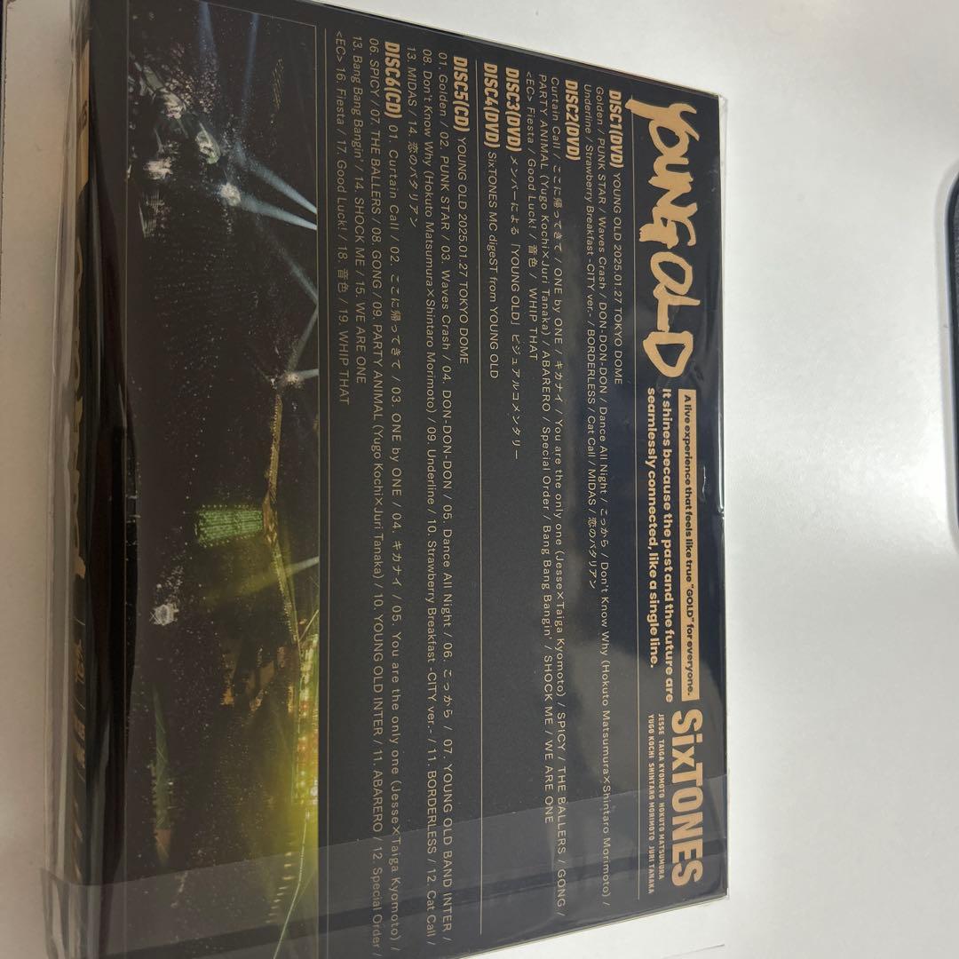 【購入確定商品】SixTONES/YOUNG OLD〈初回盤・6枚組〉