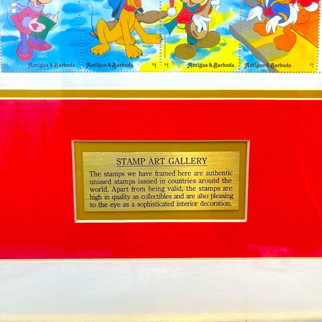 限定品 レア★ミッキーマウス ドナルド クリスマス ★スタンプアートギャラリー