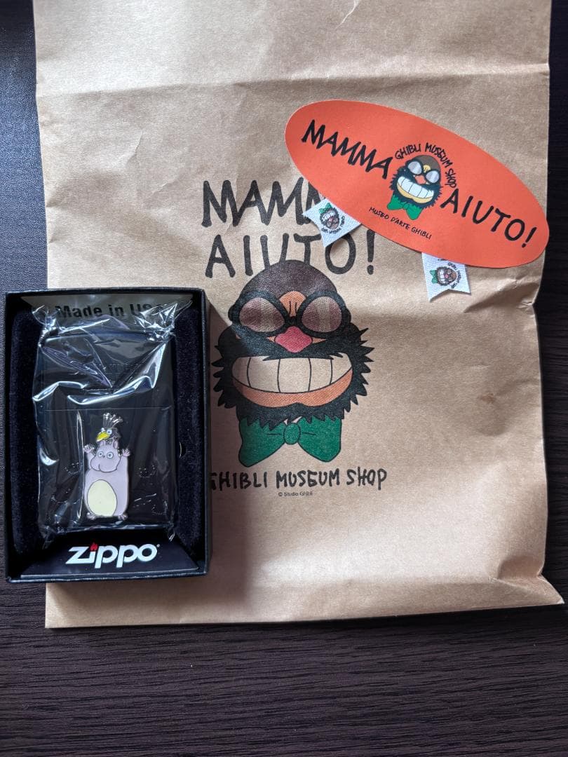 ジブリ美術館限定　千と千尋の神隠し　坊ネズミ　ZIPPOライター