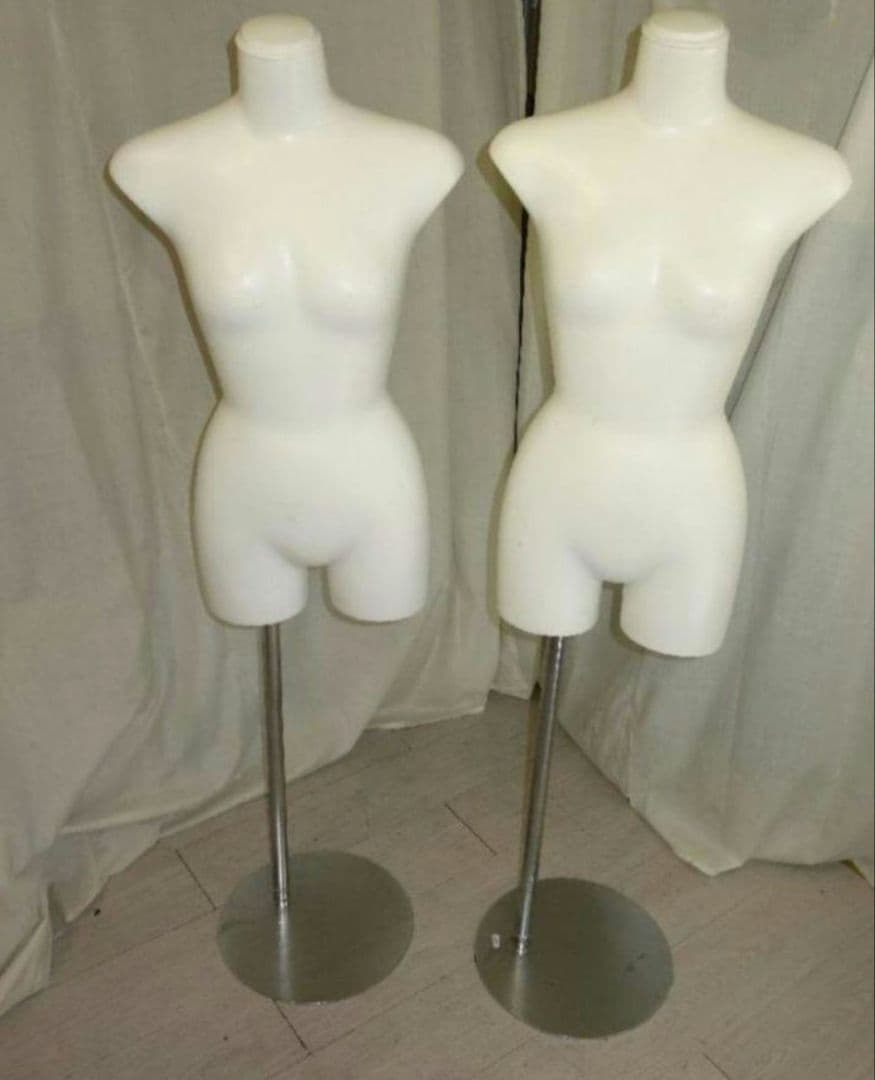 （2体セット）レディースマネキン リアルマネキン トルソー 服飾 ２体セット