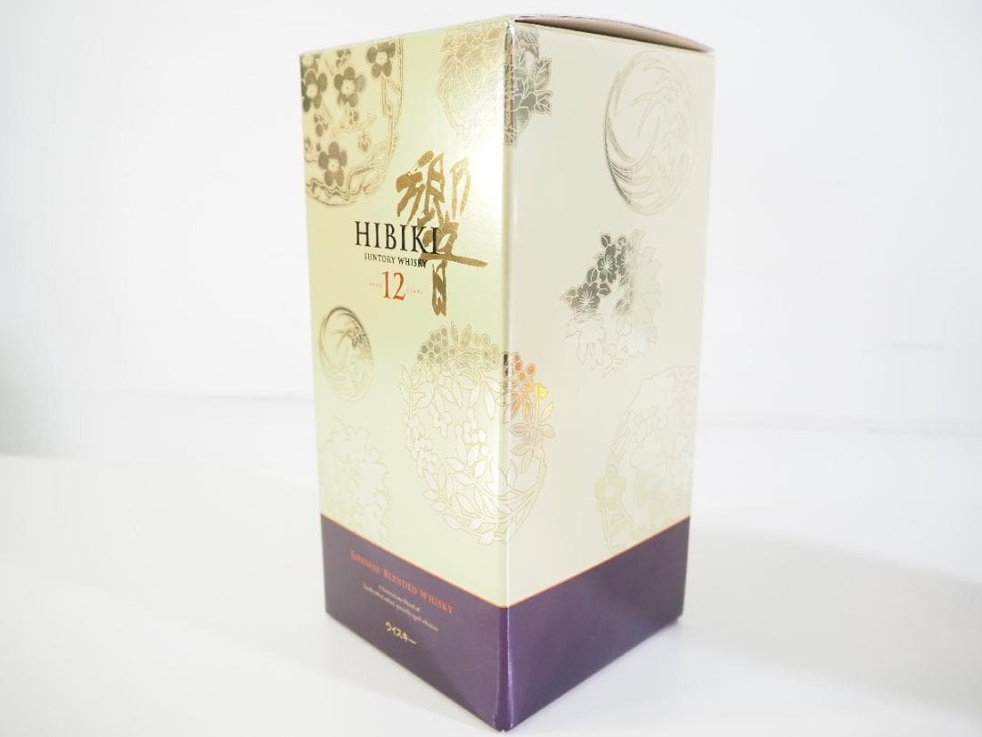 【未開栓】サントリー 響 12年 意匠ボトル 花鳥風月 700ml 43%