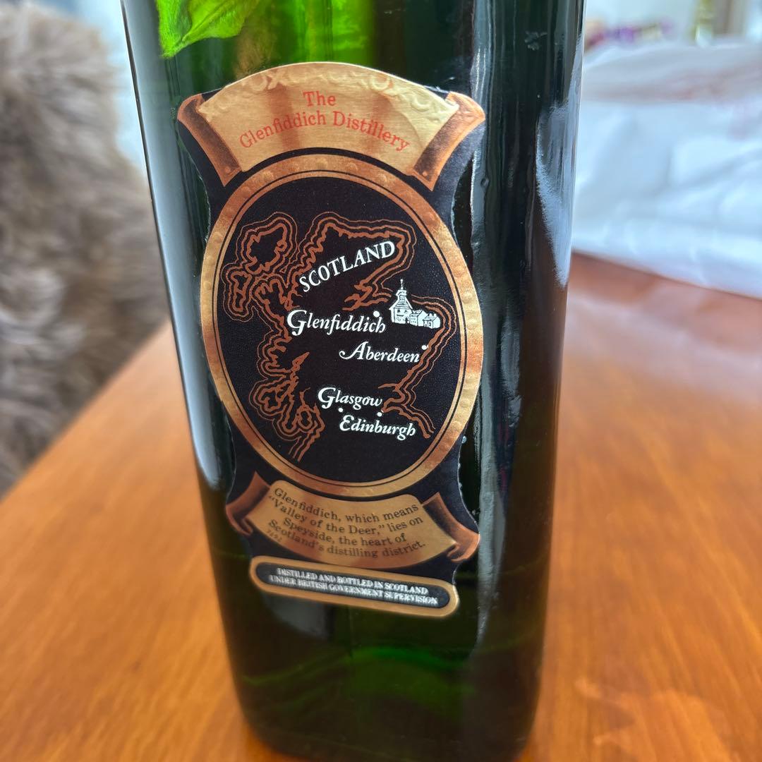 【希少】ヴィンテージ1980年代　旧ボトル　グレンフィディック ピュアモルト