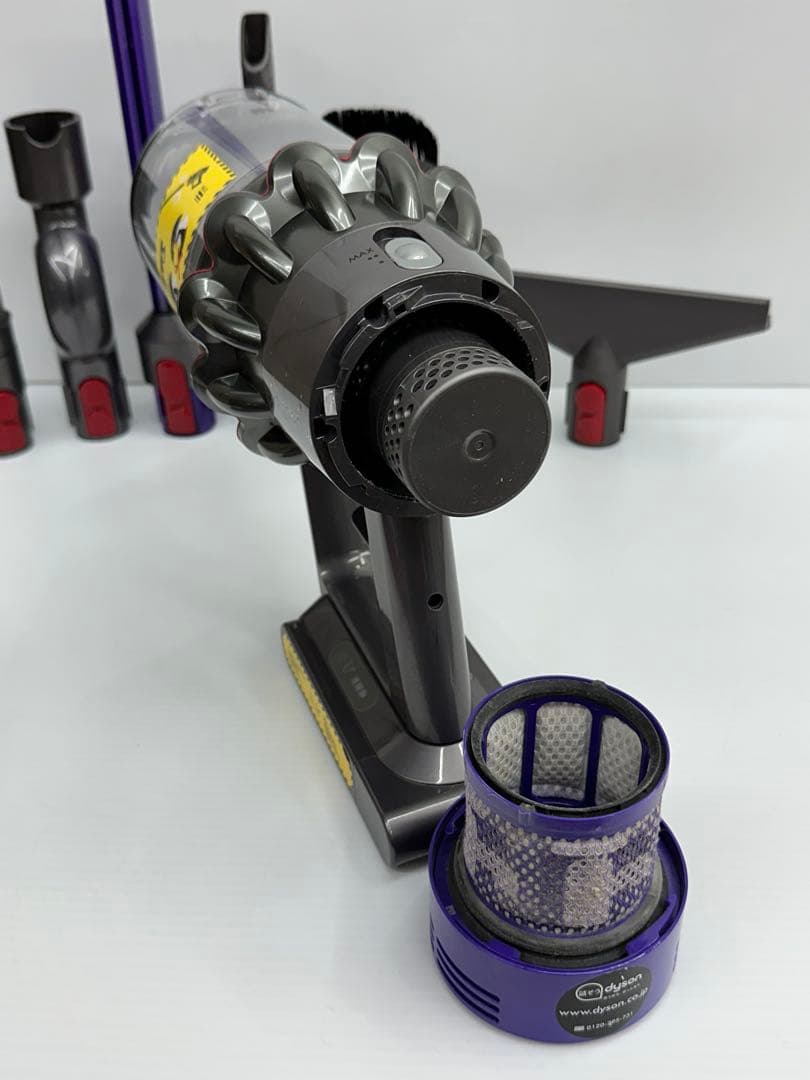 58分　純正バッテリー付き　ダイソン　Dyson 掃除機　動作保証品　　SV12