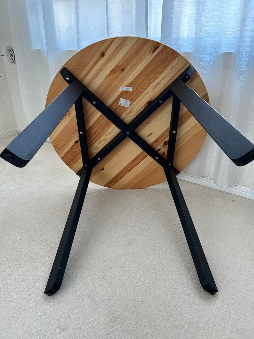 【たつ】IKEA 丸テーブル GAMLARED ガムラレード