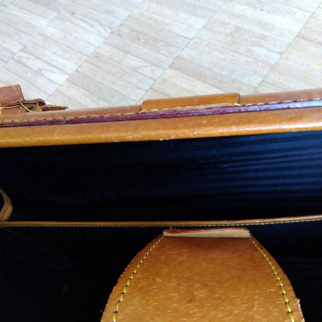 本革製 ボストンバッグ 1-2泊の旅行に