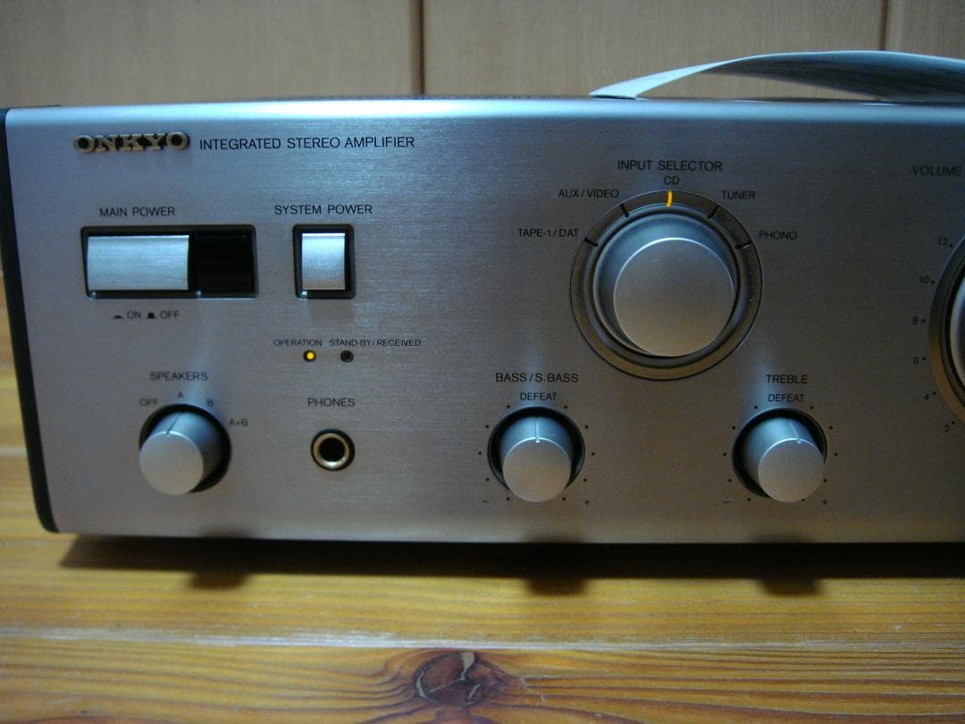 整備済 程度良 ONKYO オンキョー INTEGRATED A-913 取説付