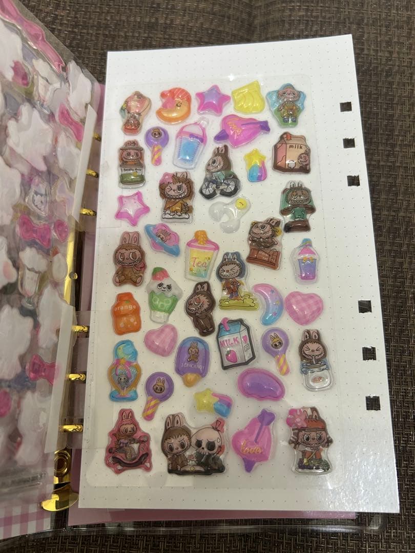 シール帳完成品　シール新品未使用品セット