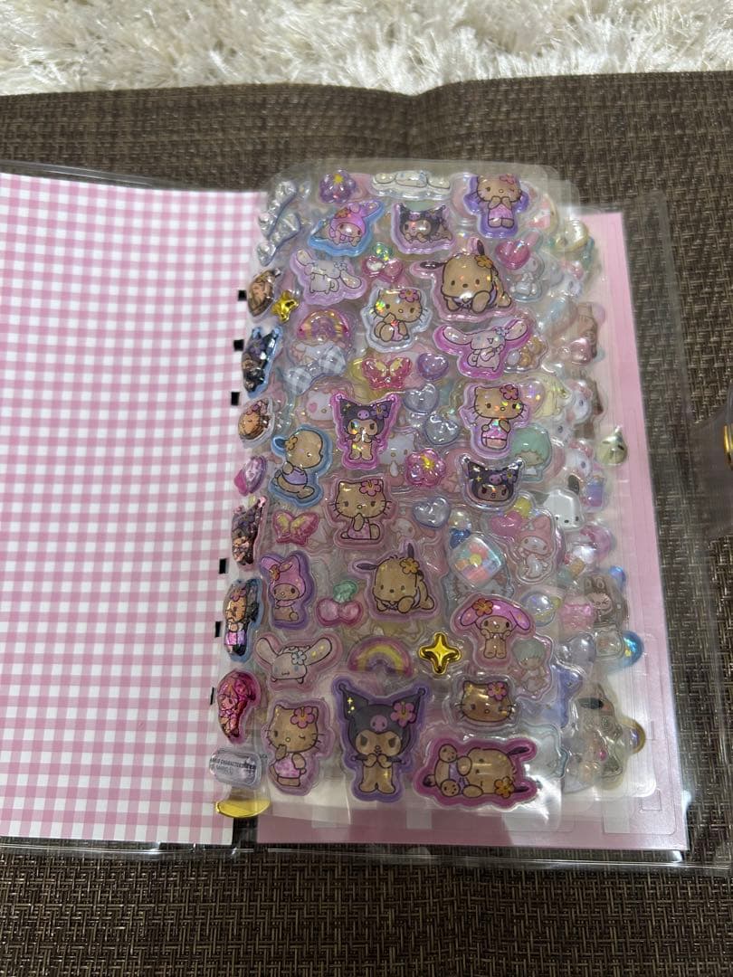 シール帳完成品　シール新品未使用品セット