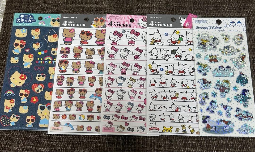 シール帳完成品　シール新品未使用品セット