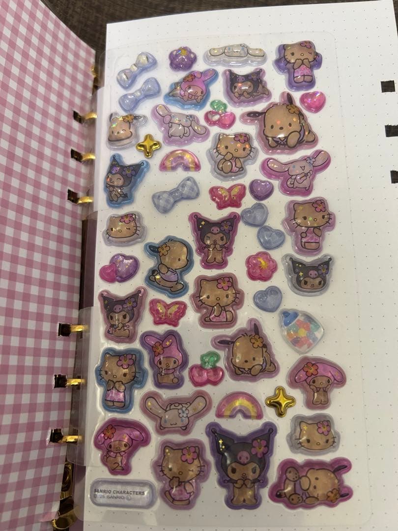 シール帳完成品　シール新品未使用品セット