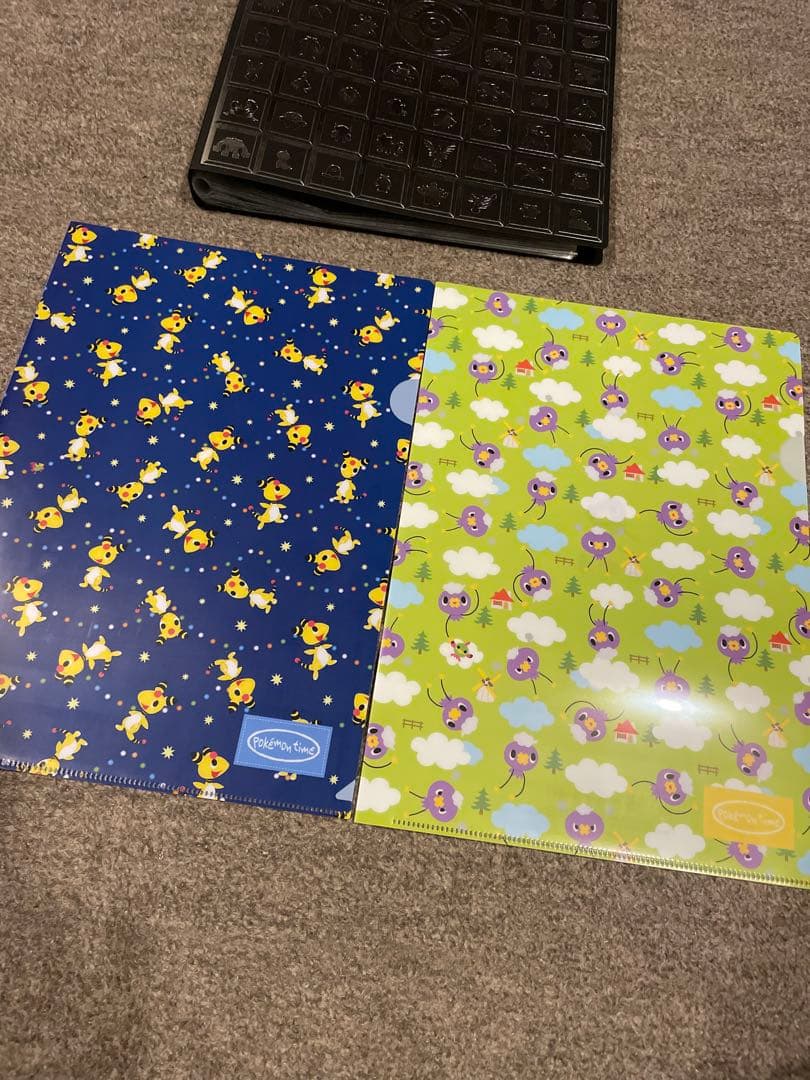 ポケモン　クリアファイルセット　ホルダー入り