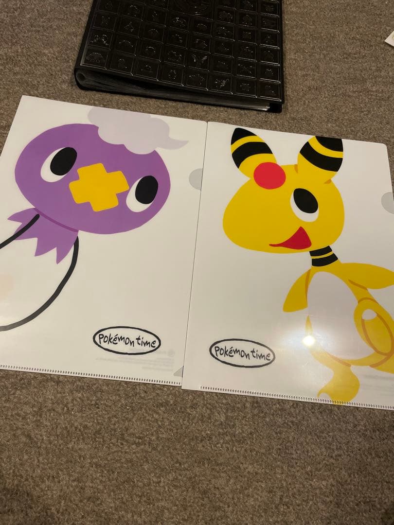 ポケモン　クリアファイルセット　ホルダー入り