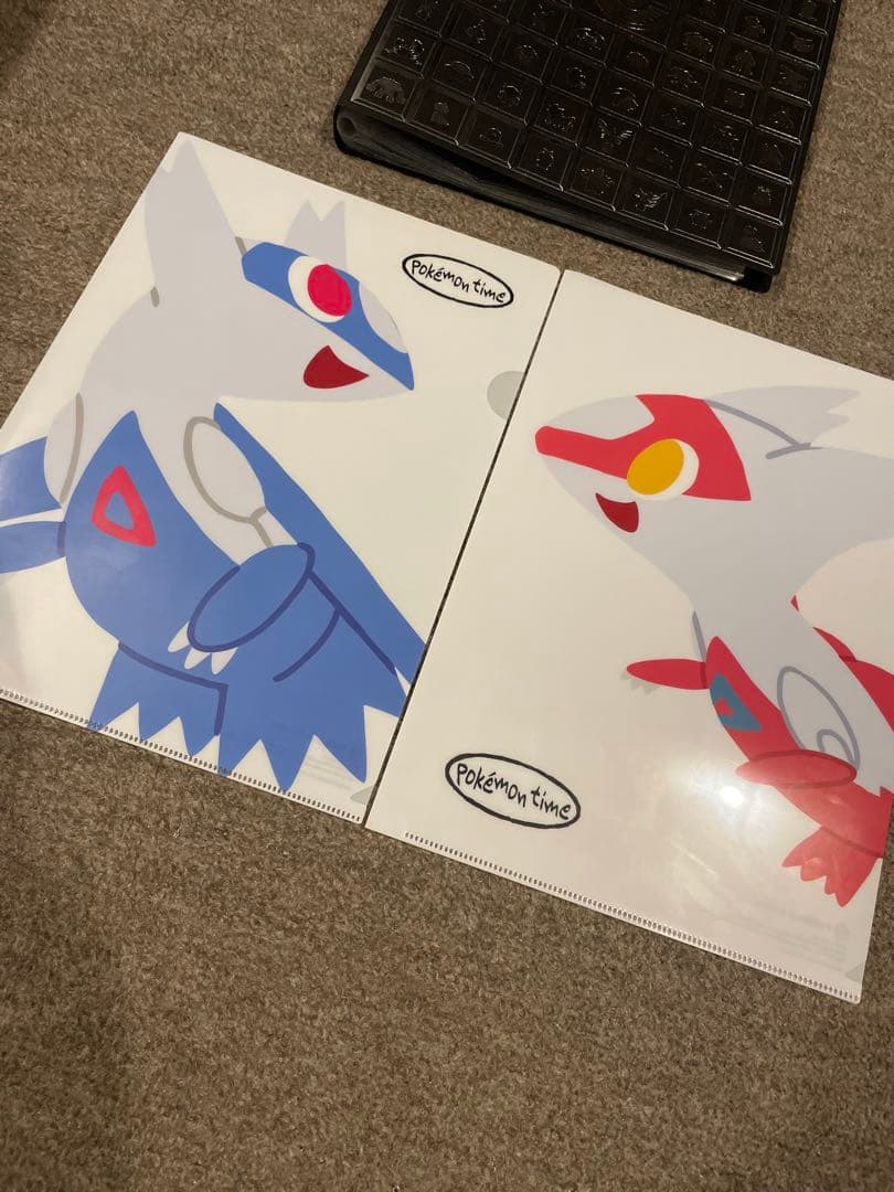 ポケモン　クリアファイルセット　ホルダー入り