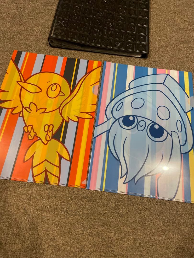 ポケモン　クリアファイルセット　ホルダー入り