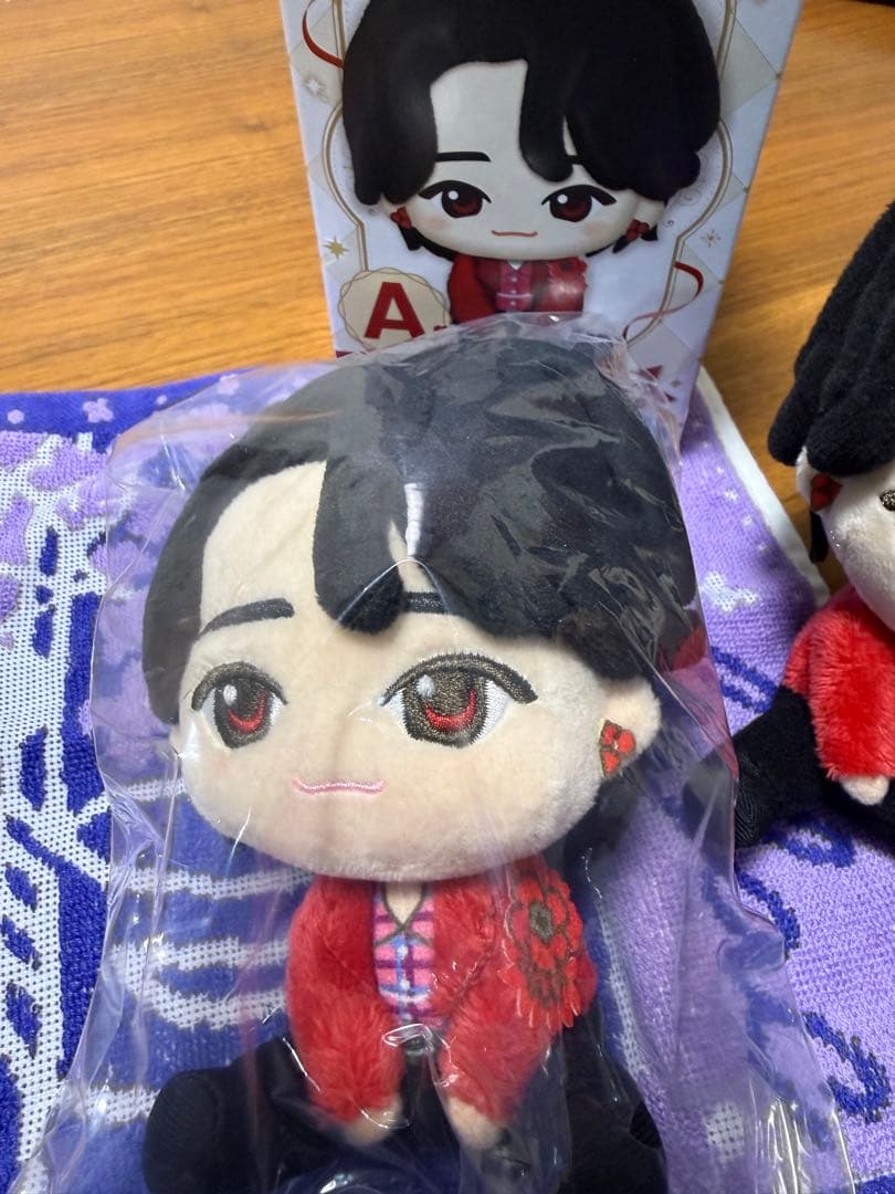 ミセス　1番くじ　 A賞もっくん　ぬいぐるみ&E賞　もっくんシャカキーセット