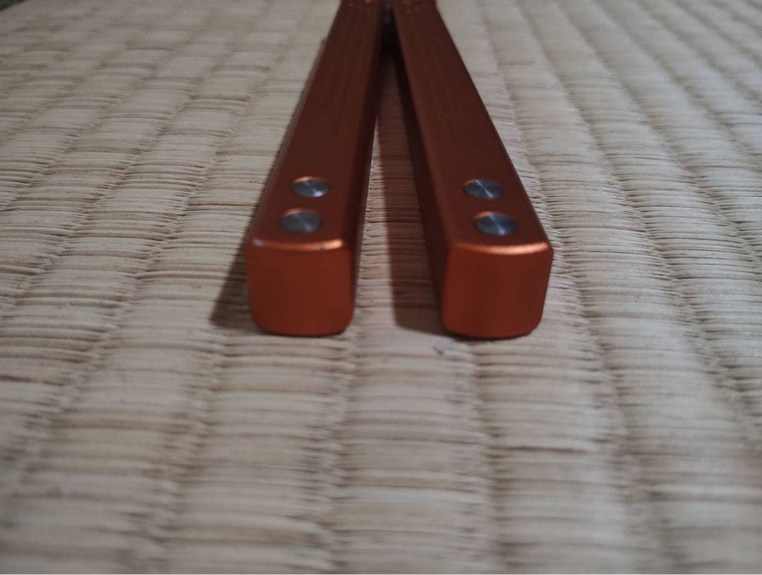 ARMD SHARK バタフライナイフ オレンジ