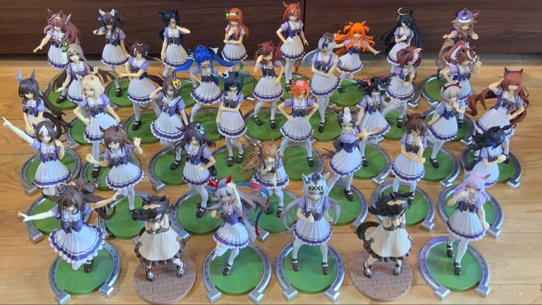 ウマ娘 プライズ 制服バージョンと私服36体