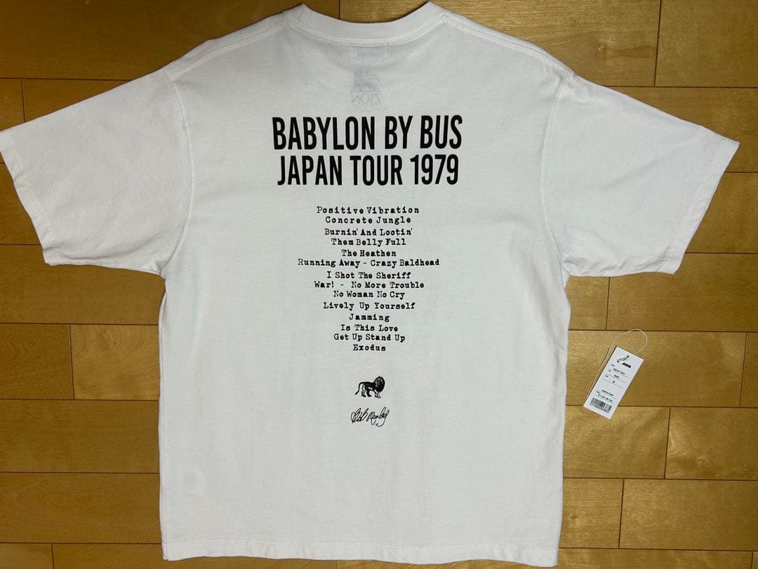 atmos BOB MARLEY BABYLON BY BUS Ｔシャツ 窪塚着